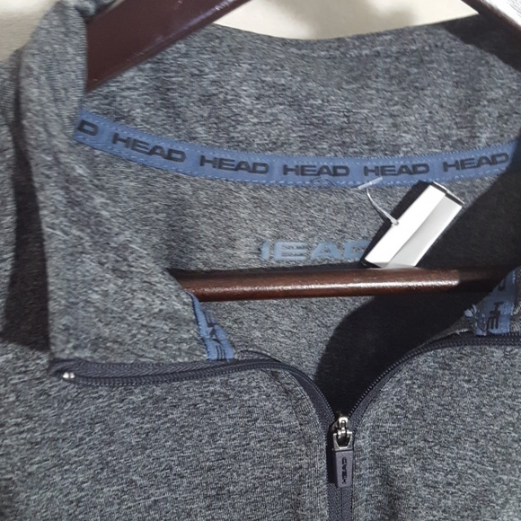 *SOLD*HEAD Long Sleeve Shirt 1/4 Zip - Picture 5 of 8